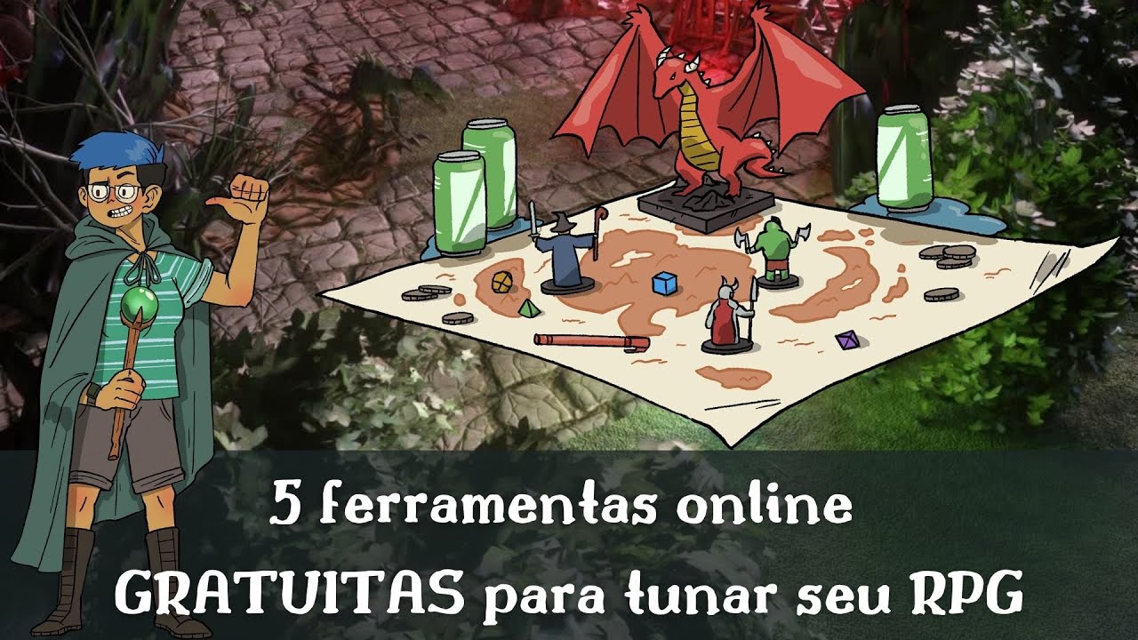 COMO JOGAR E ORGANIZAR RPG DE MESA ONLINE 